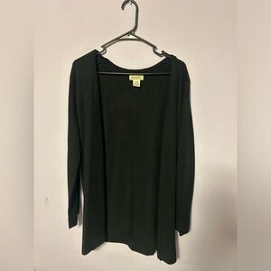 Black cardigan